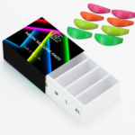 Neoniniai silikoniai voleliai (M forma)