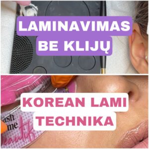 Dvi online pamokos Korėjietiška ir Be klijų su 25% nuolaida